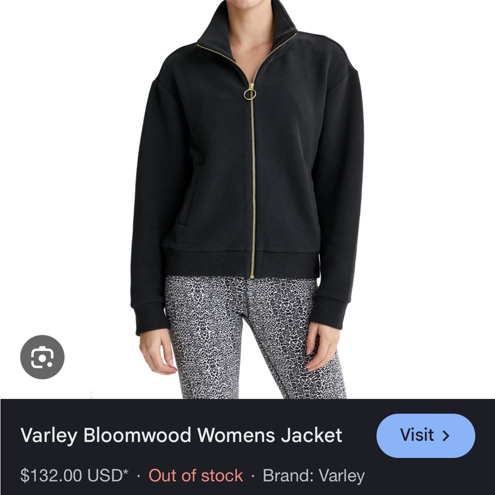 Varley Bloomwood zip jacket.